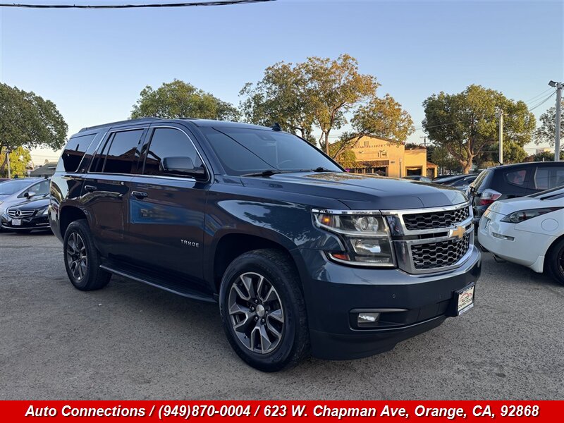 Gray (Satin Steel Metallic) 2019 Chevrolet Tahoe SUV / Crossover Four-Wheel Drive Automatic
