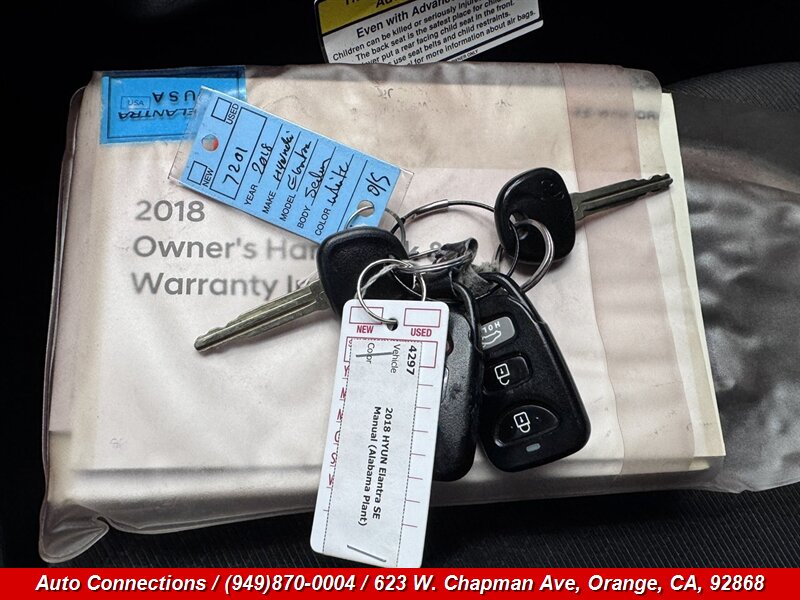 2018 Hyundai ELANTRA SE - Photo 19 - Orange, CA 92868