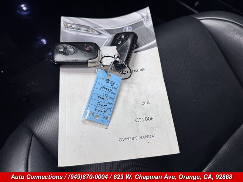 2015 Lexus CT 200h - Photo 23 - Orange, CA 92868