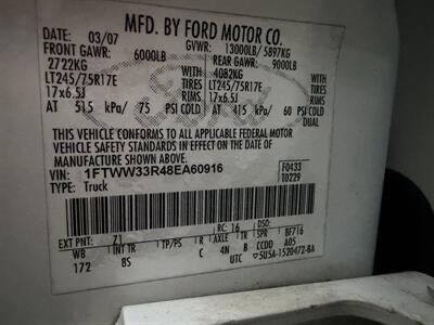2008 Ford F-350 Super Duty XL XL 4dr Crew Cab - Photo 62 - Frostproof, FL 33843