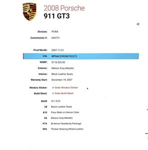2008 Porsche 911 GT3 - Photo 1 - Charlotte, NC 28206