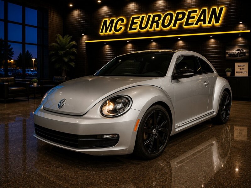 Silver 2016 Volkswagen Beetle Hatchback Front-Wheel Drive Automatic