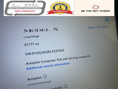 2020 Tesla Model X Long Range 51K FSD 7 SEATER - Photo 6 - Wylie, TX 75098