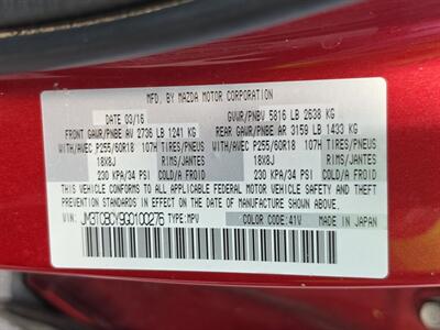 2016 Mazda CX-9 Touring 7 Seater - Photo 4 - Wylie, TX 75098