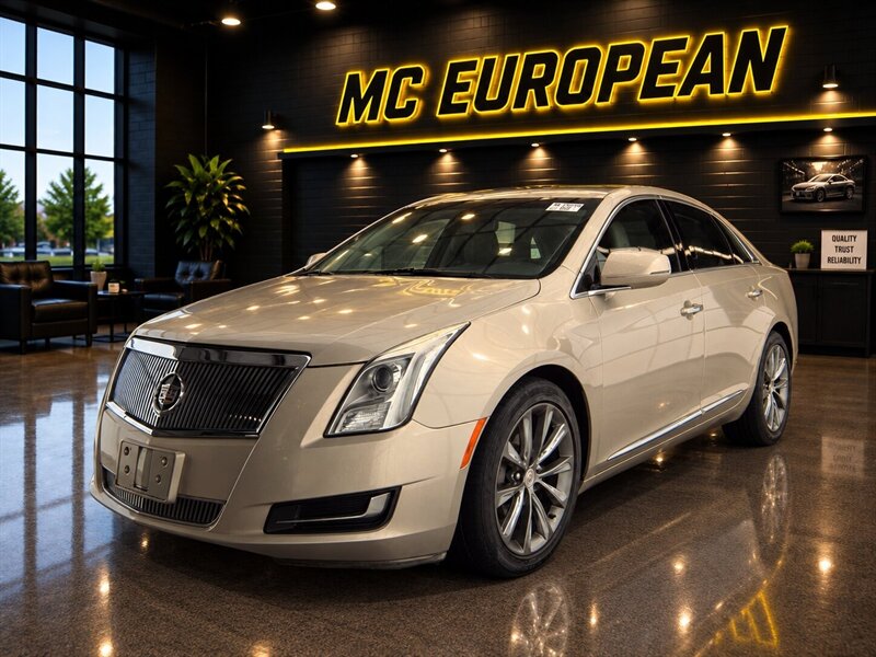 White Diamond Tricoat 2013 Cadillac XTS Sedan Front-Wheel Drive Automatic