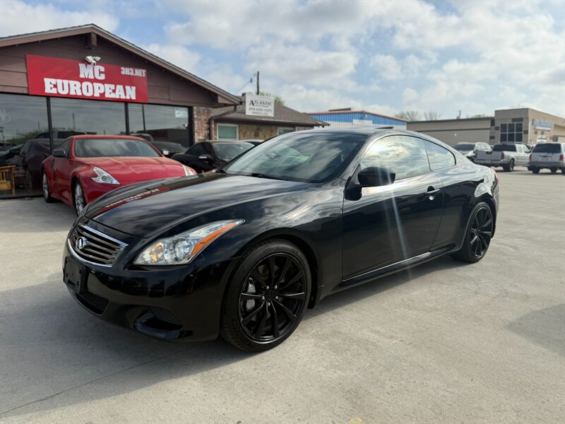 Black 2008 INFINITI G37 Journey Coupe RWD Coupe Rear-Wheel Drive Automatic