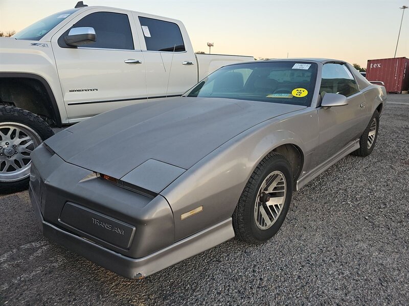Gray 1984 Pontiac Firebird Hatchback Rear-Wheel Drive 5-Speed Manual