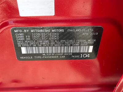 2019 Mitsubishi Mirage G4 ES 60000 MILES - Photo 9 - Wylie, TX 75098