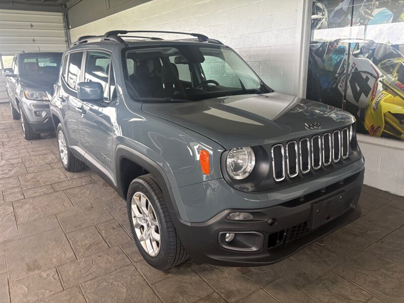 Jetset Blue 2017 Jeep Renegade SUV / Crossover Four-Wheel Drive Automatic