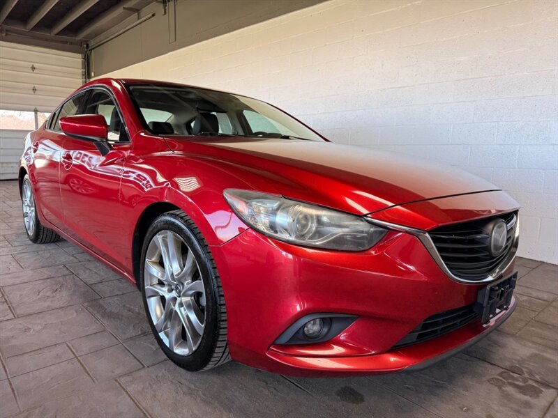Soul Red Metallic 2014 Mazda MAZDA6 i Grand Touring Sedan Front-Wheel Drive Automatic