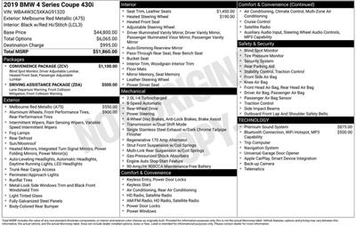 2019 BMW 4 Series 430i   - Photo 2 - Winston Salem, NC 27106