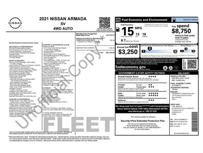 2021 Nissan Armada SV - Photo 3 - Winston Salem, NC 27106