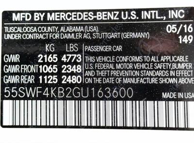 2016 Mercedes-Benz C 300 4MATIC   - Photo 64 - Winston Salem, NC 27106