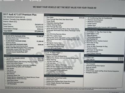 2017 Audi A7 3.0T quattro Premium Plus   - Photo 18 - Winston Salem, NC 27106