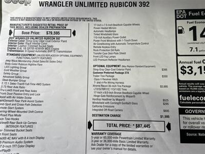 2022 Jeep Wrangler Unlimited Rubicon 392   - Photo 28 - Winston Salem, NC 27106