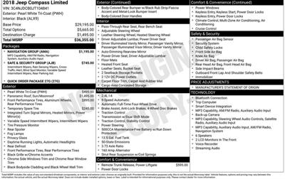 2018 Jeep Compass Limited   - Photo 4 - Winston Salem, NC 27106