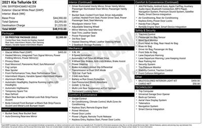 2021 Kia Telluride SX   - Photo 3 - Winston Salem, NC 27106