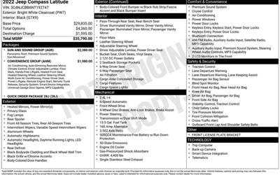 2022 Jeep Compass Latitude   - Photo 2 - Winston Salem, NC 27106