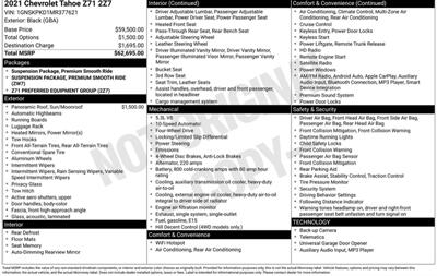 2021 Chevrolet Tahoe Z71   - Photo 2 - Winston Salem, NC 27106