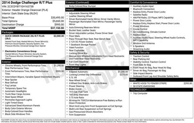 2014 Dodge Challenger R/T Plus - Photo 15 - Winston Salem, NC 27106