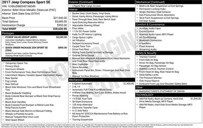 2017 Jeep Compass Sport   - Photo 4 - Winston Salem, NC 27106