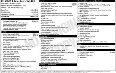 2016 BMW 228i   - Photo 4 - Winston Salem, NC 27106