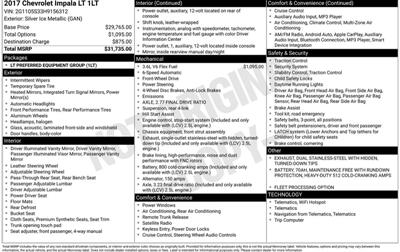 2017 Chevrolet Impala LT   - Photo 5 - Winston Salem, NC 27106