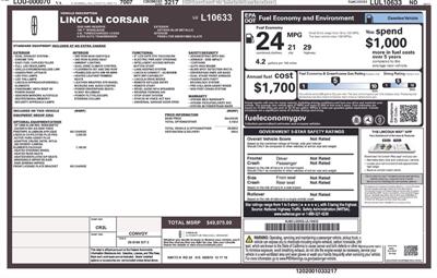 2020 Lincoln Corsair Reserve   - Photo 4 - Winston Salem, NC 27106