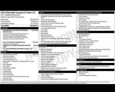 2019 Chevrolet Traverse LT Cloth   - Photo 4 - Winston Salem, NC 27106