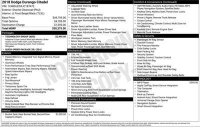 2018 Dodge Durango Citadel   - Photo 3 - Winston Salem, NC 27106