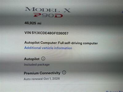 2016 Tesla Model X P90D   - Photo 20 - San Juan Capistrano, CA 92675