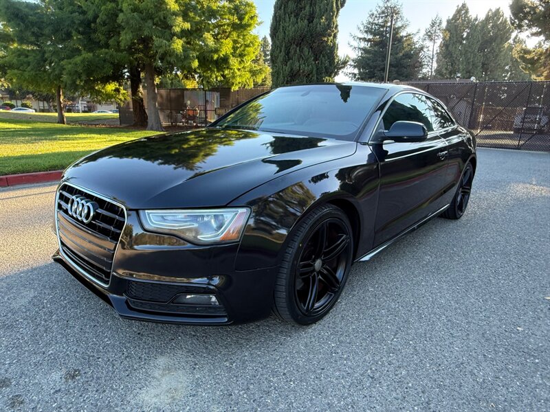 Brilliant Black 2013 Audi A5 Coupe All-Wheel Drive Automatic