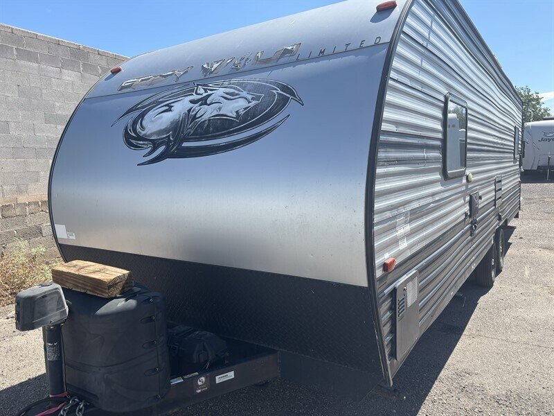 2019 FORESTRIVER 22RR GREY WOLF toy hauler - Photo 2 - Albuquerque, NM 87108