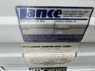 2004 Lance 835 Lancelite   - Photo 3 - Albuquerque, NM 87108