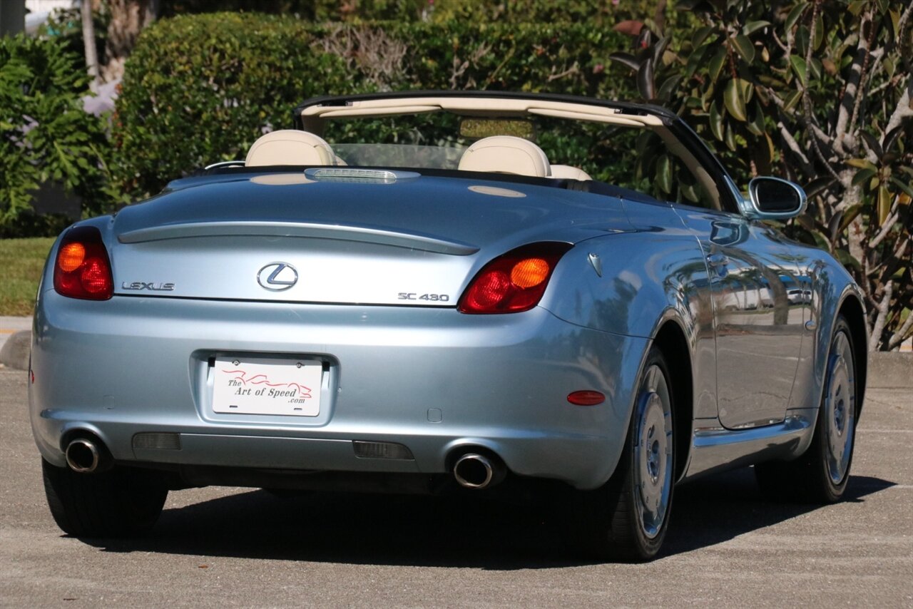 2004 Lexus SC 430 Pebble Beach Edition - Photo 12 - Stuart, FL 34997