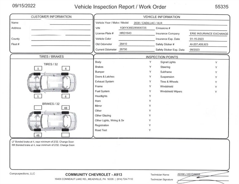 2008 Cadillac XLR-V   - Photo 59 - Stuart, FL 34997