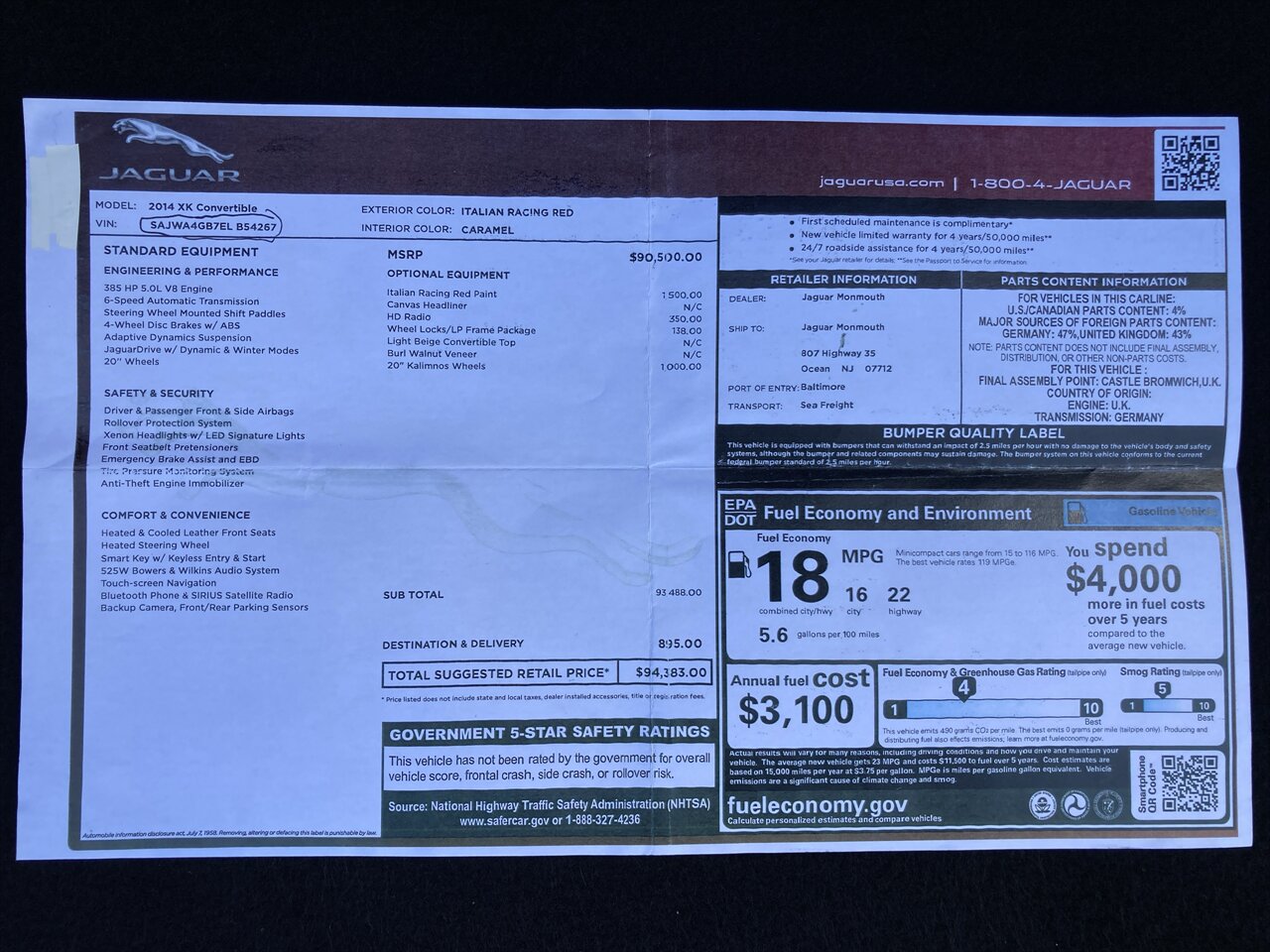 2014 Jaguar XK   - Photo 32 - Stuart, FL 34997