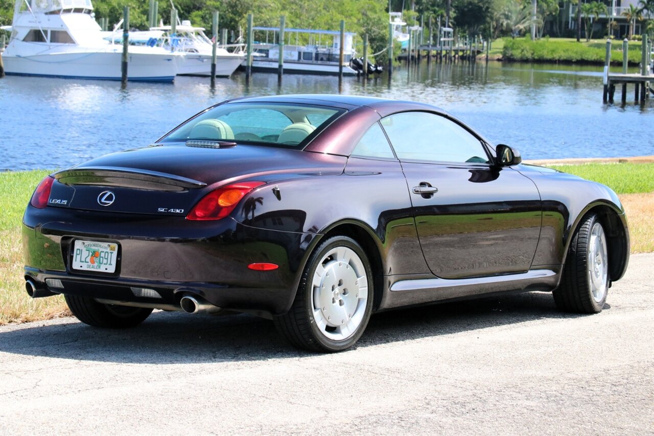 2002 Lexus SC 430 - Photo 2 - Stuart, FL 34997