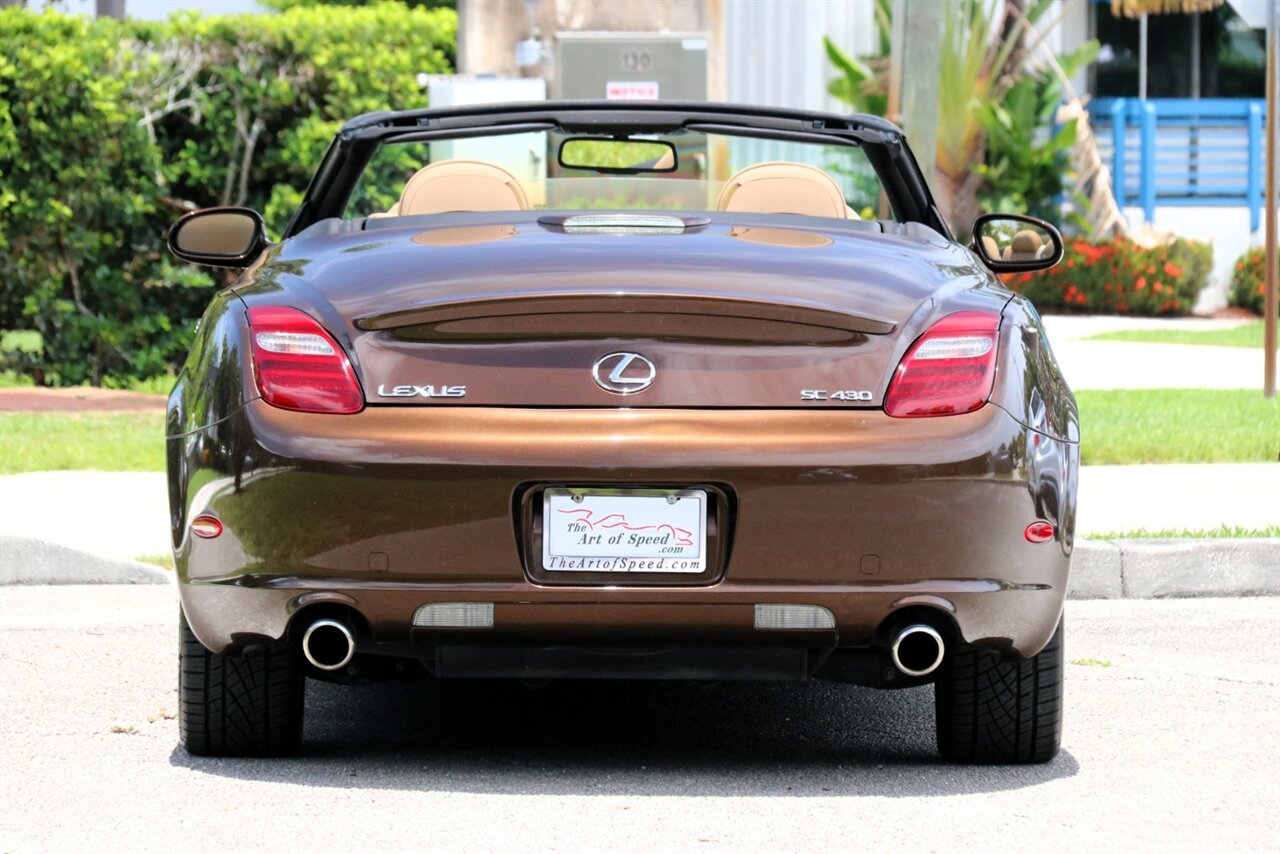 2006 Lexus SC 430 Pebble Beach Edition   - Photo 9 - Stuart, FL 34997