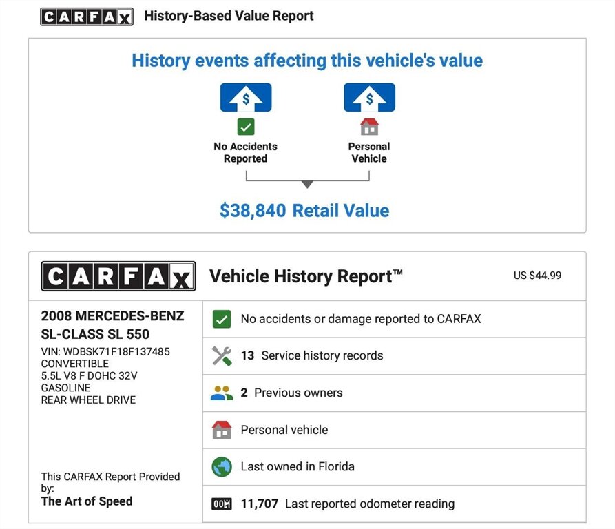 2008 Mercedes-Benz SL 550   - Photo 3 - Stuart, FL 34997