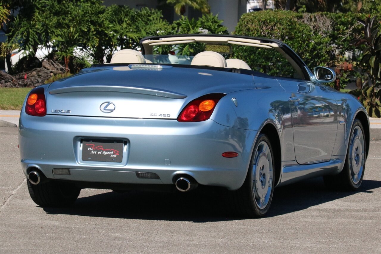 2004 Lexus SC 430 Pebble Beach Edition - Photo 12 - Stuart, FL 34997