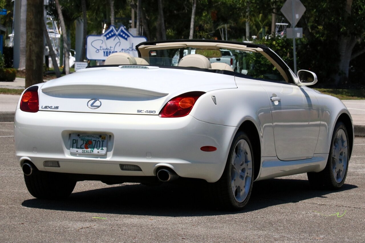 2005 Lexus SC 430   - Photo 13 - Stuart, FL 34997