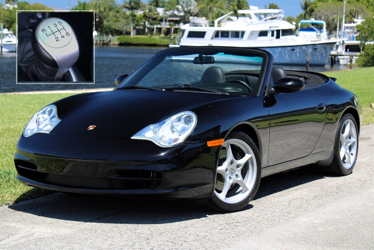 2004 Porsche 911 Carrera Cabriolet 6 Speed Manual Transmission   - Photo 1 - Stuart, FL 34997