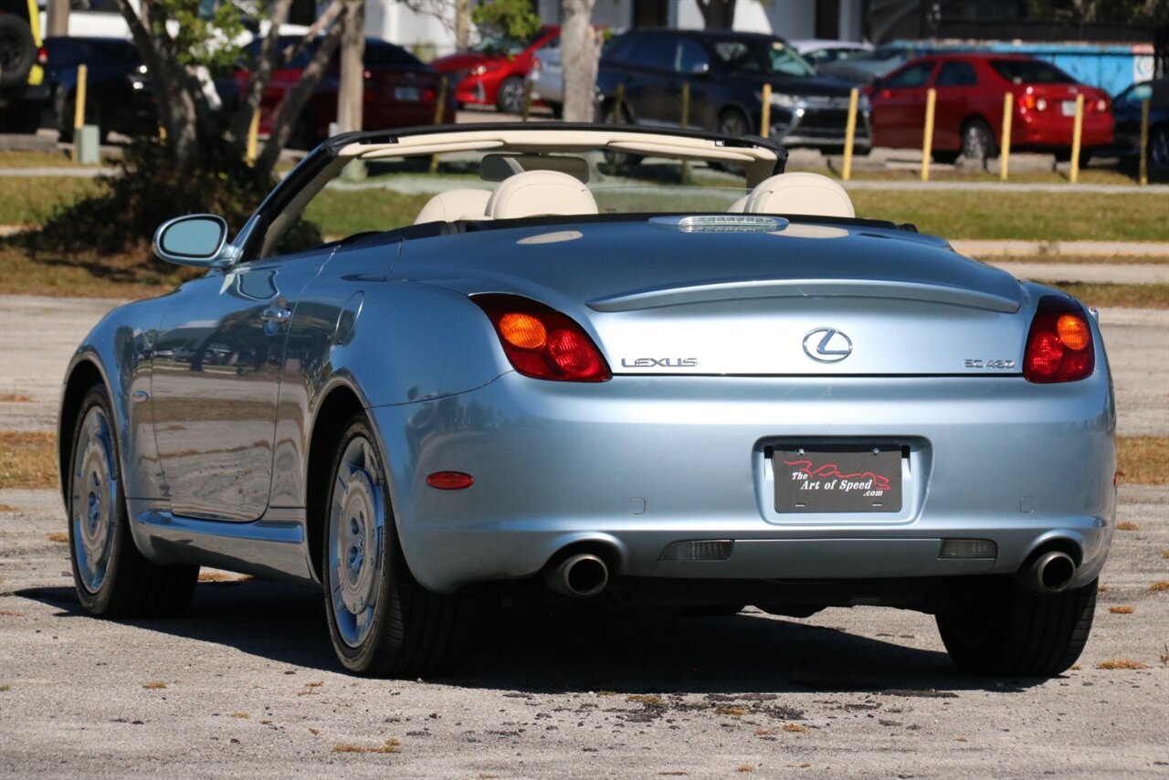 2004 Lexus SC 430 Pebble Beach Edition   - Photo 11 - Stuart, FL 34997