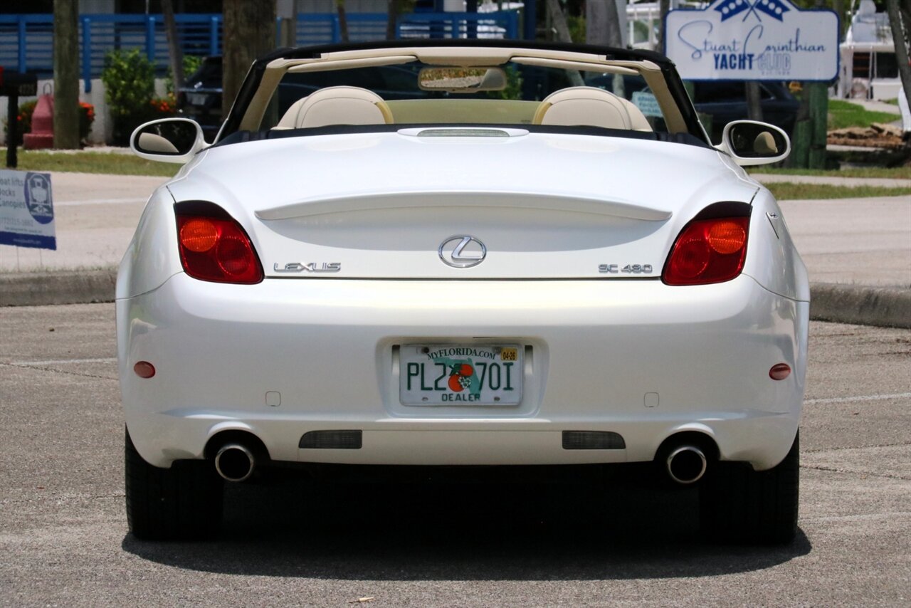 2005 Lexus SC 430 - Photo 8 - Stuart, FL 34997