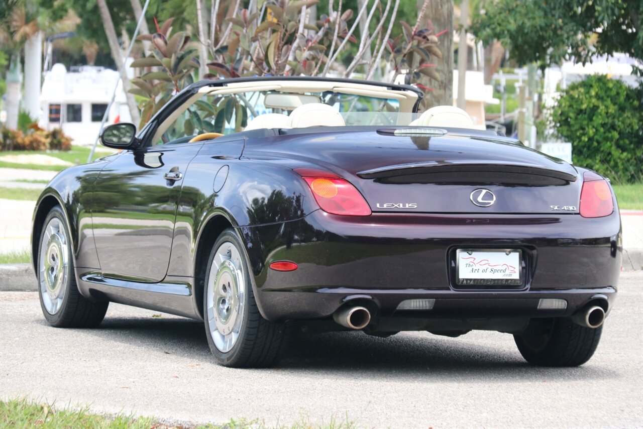 2003 Lexus SC 430 - Photo 12 - Stuart, FL 34997