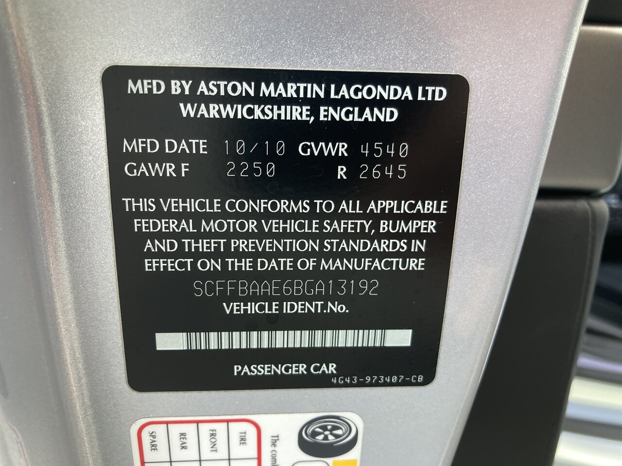 2011 Aston Martin DB9 6 Speed Manual Transmission - Photo 38 - Stuart, FL 34997