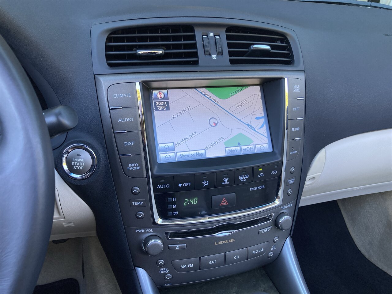 2010 Lexus IS 350C   - Photo 24 - Stuart, FL 34997