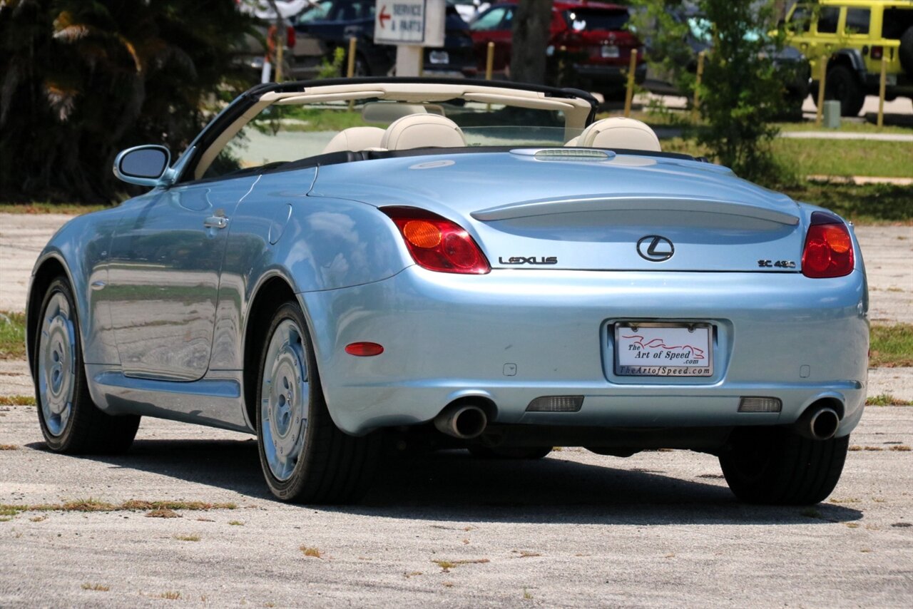 2004 Lexus SC 430 Pebble Beach Edition   - Photo 12 - Stuart, FL 34997