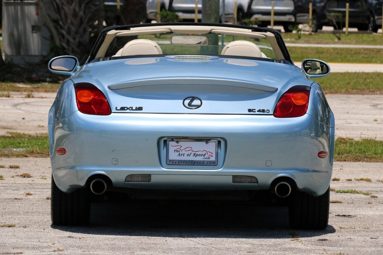 2004 Lexus SC 430 Pebble Beach Edition   - Photo 9 - Stuart, FL 34997